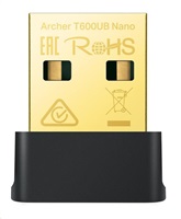 TP-LINK TP-Link Archer T600UB Nano WiFi5 USB adapter (AC600,2,4GHz/5GHz, Bluetooth 4.2, USB2.0)