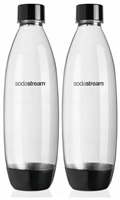 SODASTREAM SodaStream TwinPack Fuse sada lahví, 2 kusy, 1 l, PET, černé