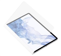 SAMSUNG Samsung flipové pouzdro Note View EF-ZX800PWE pro Galaxy Tab S7+/S7 FE/S8+, bílá, bulk