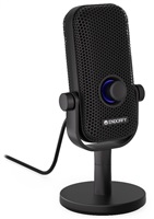 ENDORFY Endorfy mikrofon Solum Voice S, stojánek, pop-up filtr, RGB, USB-C, 3.5mm Jack