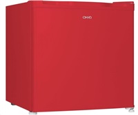 CHIQ CHiQ CSD46D4RE minibar, 46 litrů, 2 přihrádky, 0 °C až +10 °C, 39 dB, červený