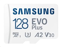SAMSUNG Samsung micro SDXC karta 128GB EVO Plus + SD adaptér