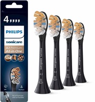 REVLON Philips Sonicare Premium All-in-One HX9094/11 náhradní hlavice, 4 kusy, černá