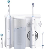ORAL-B Oral-B Oral Health Center + iO Series 4 White set elektrického zubního kartáčku a ústní sprchy, bílá