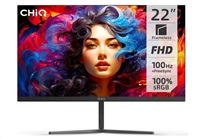 CHIQ CHiQ 22" UltraSlim monitor 22F650 FHD, 100 Hz, Frameless, černý