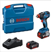 BOSCH Bosch GDX 18V-200 Akumulátorový rázový utahovák, 2x akumulátor, 1x nabíječka a kufřík