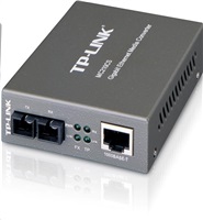 TP-LINK BAZAR - TP-Link MC210CS media konvertor (1xGbE, 1x duplex SC/UPC, SM, 1310nm, 20km) - rozbaleno