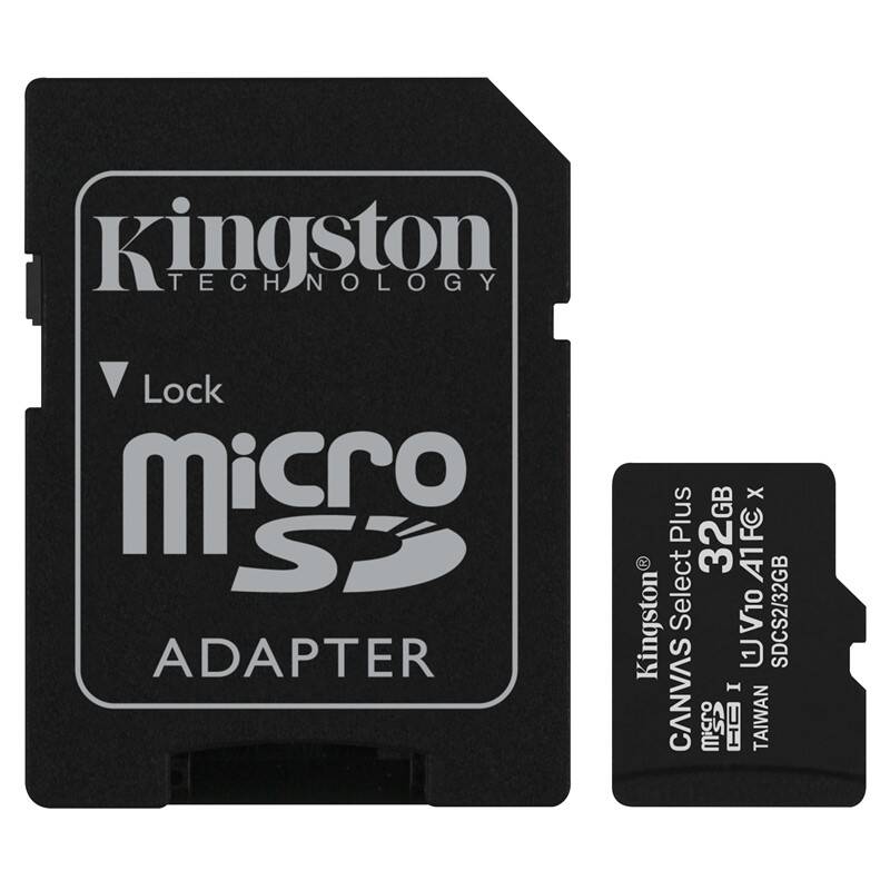 KINGSTON Kingston Canvas Select Plus microSDHC 32GB SDCS2/32GB