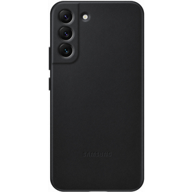SAMSUNG Leather Cover S22+ Black SAMSUNG