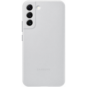 SAMSUNG Leather Cover S22+ Gray SAMSUNG