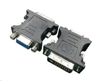 GEMBIRD GEMBIRD Redukce DVI / VGA (M/F, DVI-A 24 pin) černá/bíla