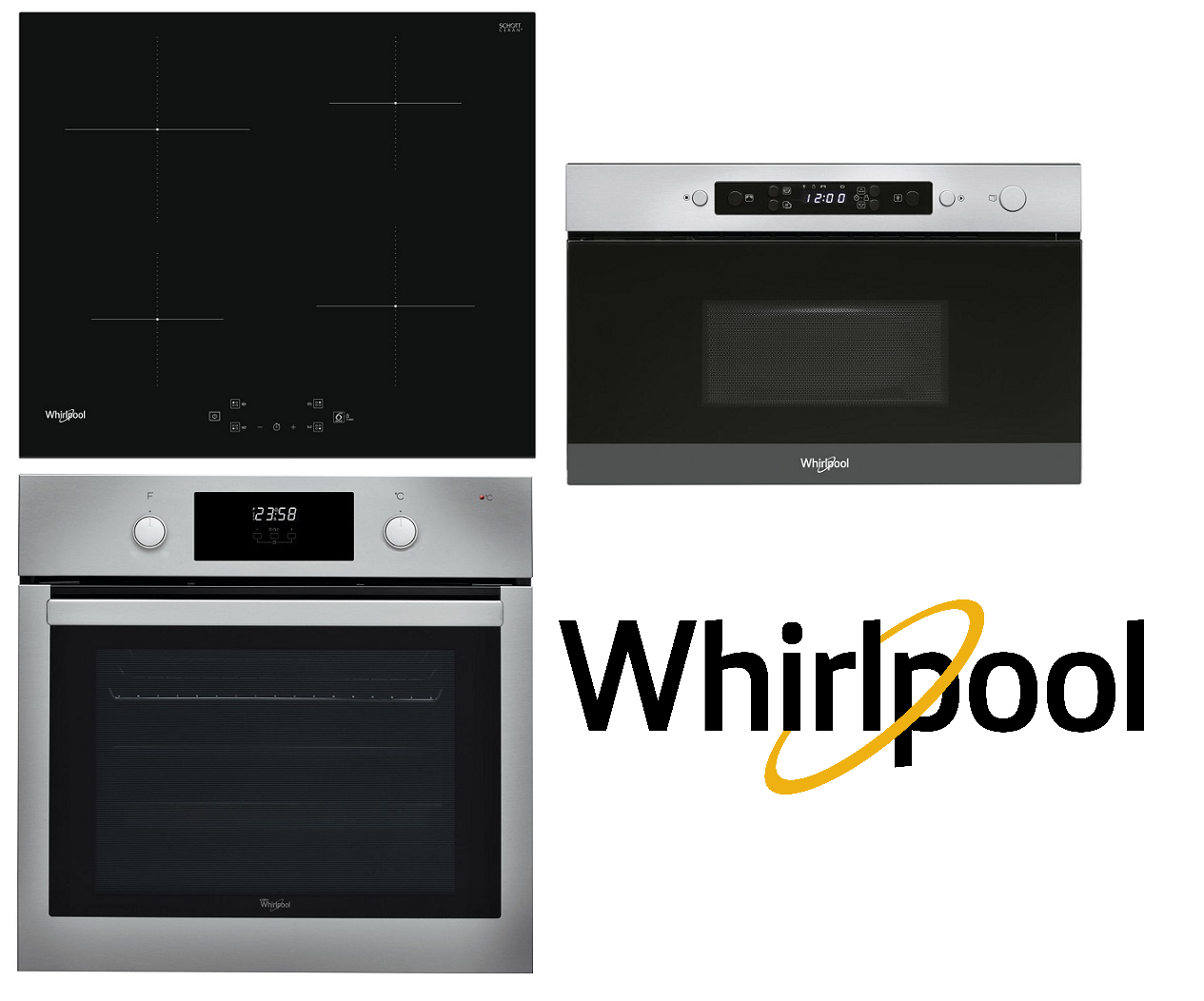 WHIRLPOOL Set WHIRLPOOL AKP 7460 IX + AMW 4910 IX + WS Q2760 BF + 5 let záruka na motor ventilátoru trouby