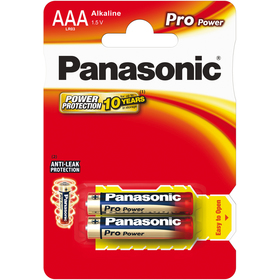 PANASONIC LR03 2BP AAA Pro Power alk PANASONIC