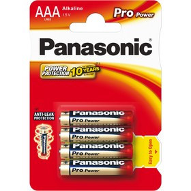 PANASONIC LR03 4BP AAA Pro Power alk PANASONIC