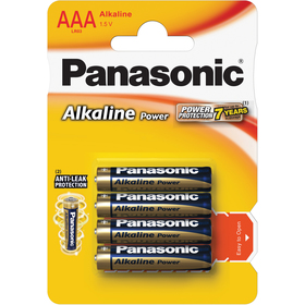 PANASONIC PANASONIC LR03 4BP AAA Alk Power alk