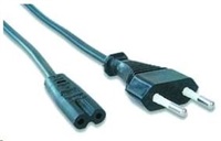 GEMBIRD GEMBIRD Kabel napájecí 230V 1,8m (2-pin C7 konektor "flexošňůra")