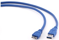 GEMBIRD GEMBIRD Kabel USB 3.0 A-Micro B propojovací 1,8m (modrý)