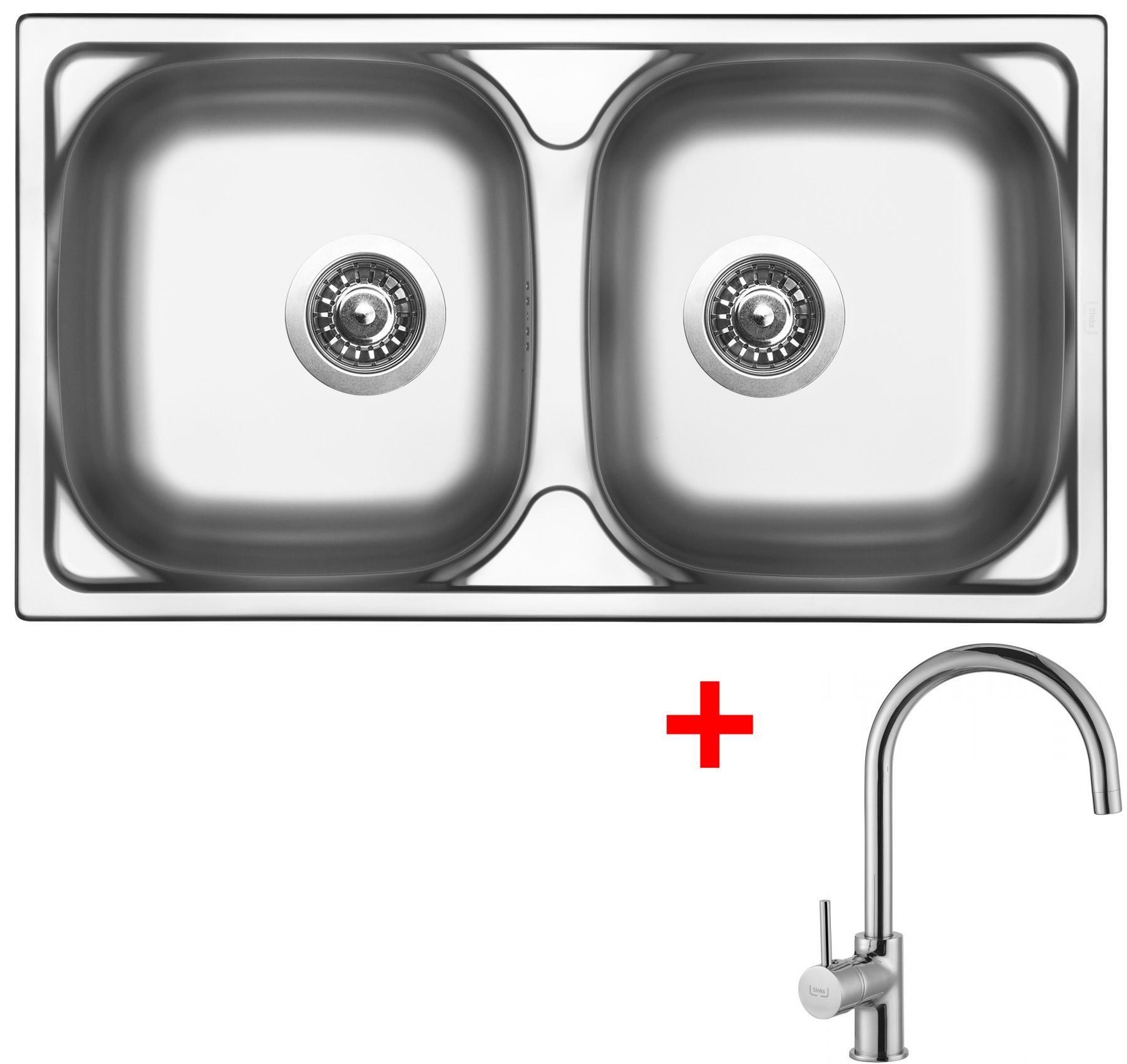 Sinks OKIO 780 DUO V + VITALIA (záruka 15 let)