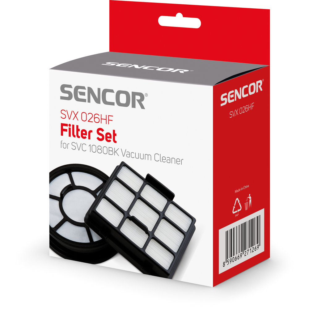 SENCOR SVX 026HF sada filtrů SVC 1080BK SENCOR