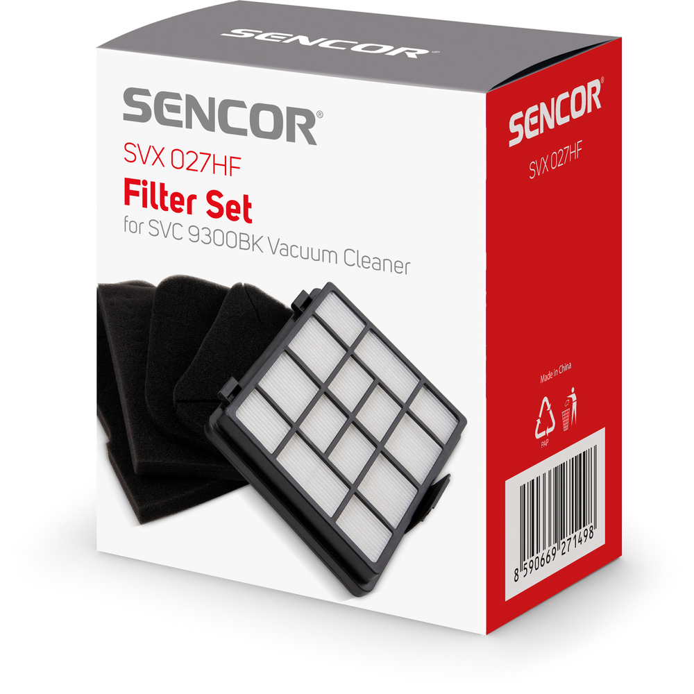 SENCOR SVX 027HF sada filtrů SVC 9300BK SENCOR