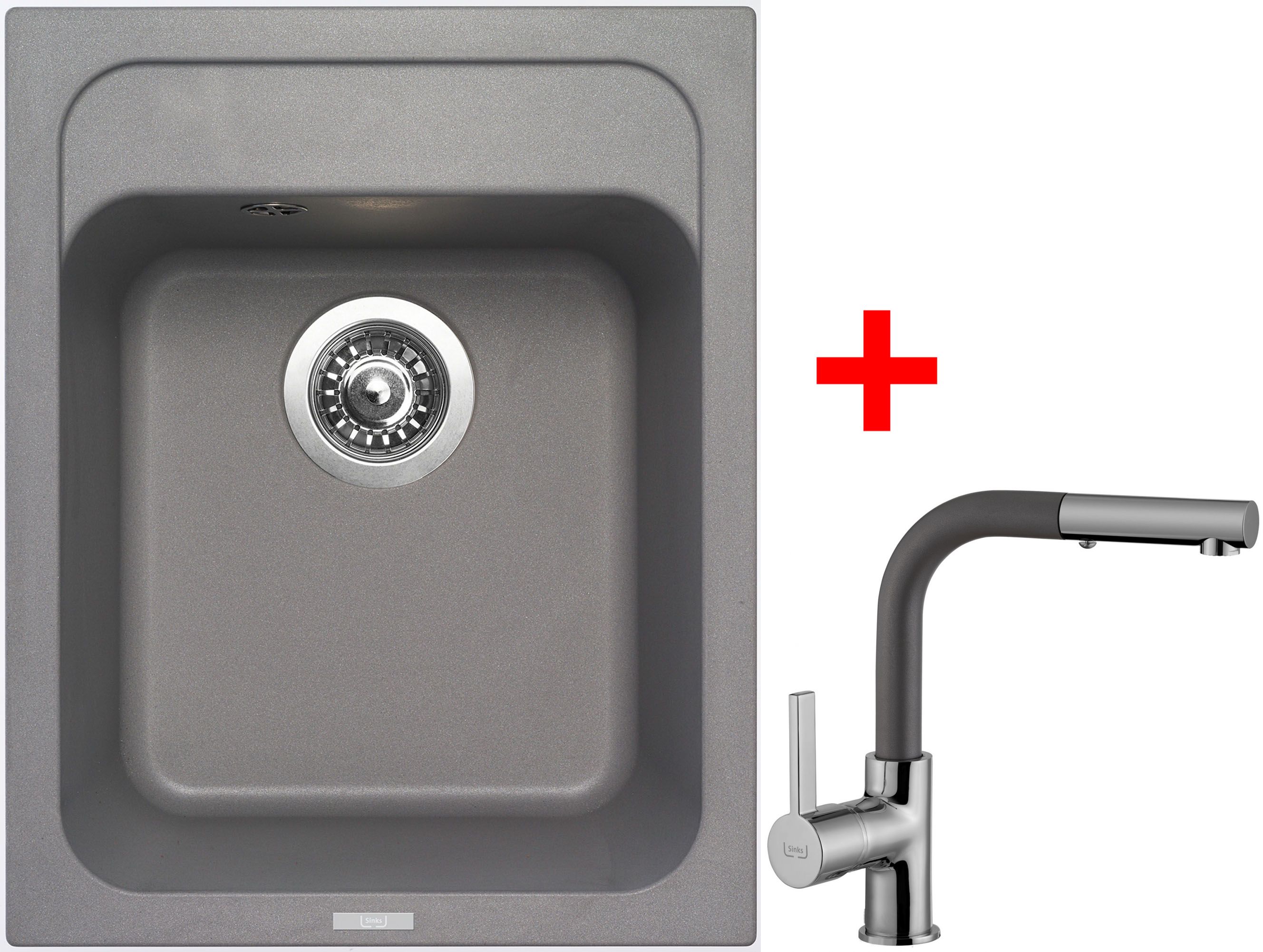 Sinks CLASSIC 400 Titanium+ENIGMA S GR (záruka 5 let)