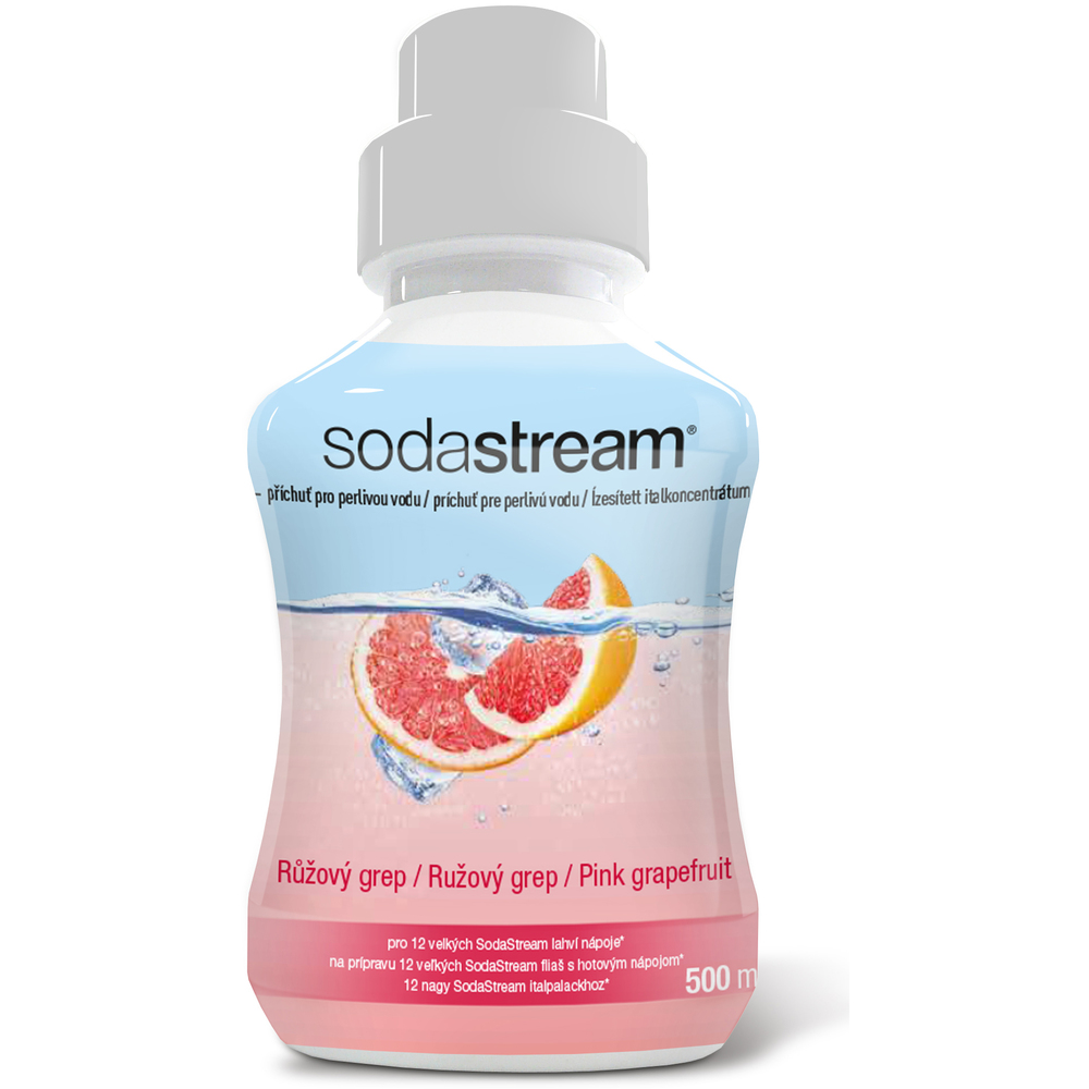 SODASTREAM Příchuť RŮŽOVÝ GREP 500ml SODA