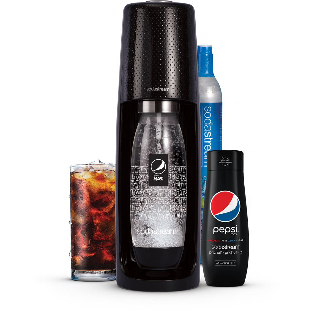 SODASTREAM SODASTREAM Spirit Black Pepsi MegaPack