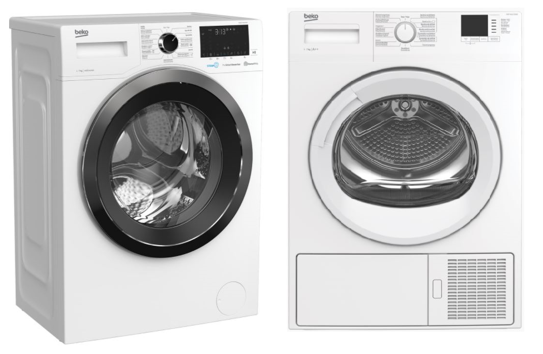 Set BEKO FWUE7736CSX0C + HDF7412CSRX