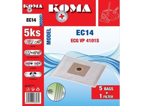 KOMA KOMA sáčky ECG VP 4101S textilní, 5ks