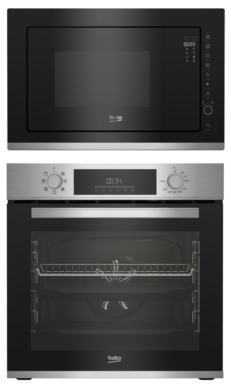 BEKO Set BEKO BBIM12300XM + BMCB25433X