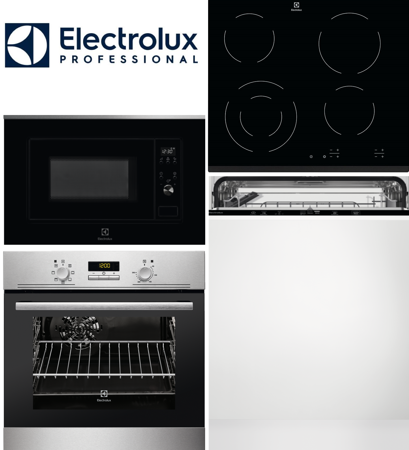 Set ELECTROLUX EZB2400AOX + LMS2203EMX + EHF6241FOK + EEA27200L