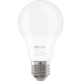RETLUX RLL 401 A60 E27 bulb 7W CW RETLUX