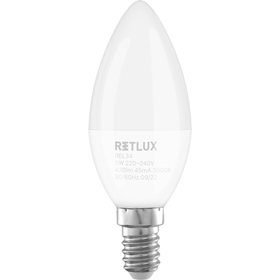 RETLUX REL 34 LED C37 2x5W E14 WW RETLUX