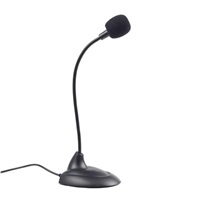 GEMBIRD GEMBIRD mikrofon na stůl MIC-205, černý