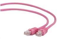 GEMBIRD Kabel UTP Cat5e Patch 2m, růžový