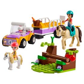 LEGO Přívěs s koněm a poníkem 42634 LEGO