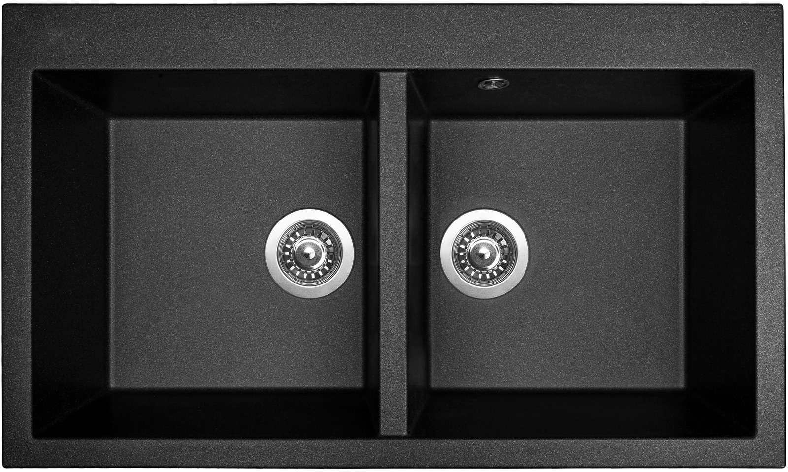 Sinks AMANDA 860 DUO Metalblack (záruka 10 let na dřez)