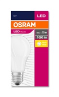 Osram LED VALUE CL A FR 75 10W/827 E27