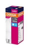 LEDVANCE Osram LED VALUE CL B FR 40 5,7W/840 E14