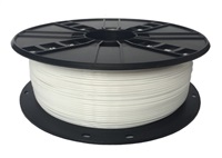 GEMBIRD Tisková struna (filament) PETG, 1,75mm, 1kg, bílá