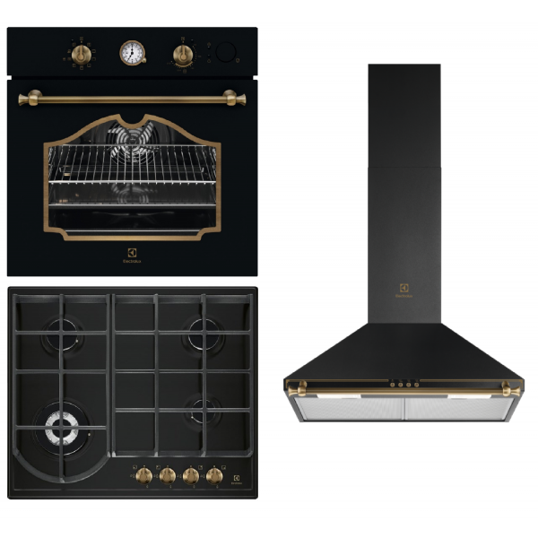 Set ELECTROLUX EOB6220AOR + EGH6343ROR + EFC226R