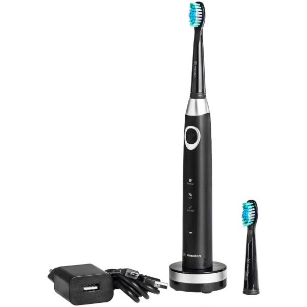 Elektrický zubní kartáček Meriden Sonic+ Smart Black (MS349B)