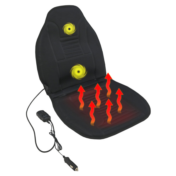 Compass Potah sedadla vyhřívaný s masáží 12V TWIN