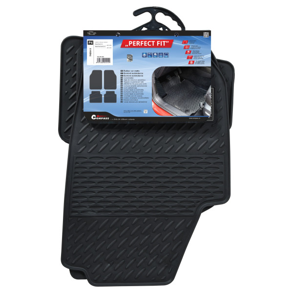 Compass Koberce gumové PERFECT FIT P4 sada 4ks