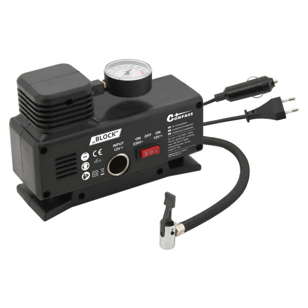 Compass Kompresor 12/230V BLOCK TÜV/GS
