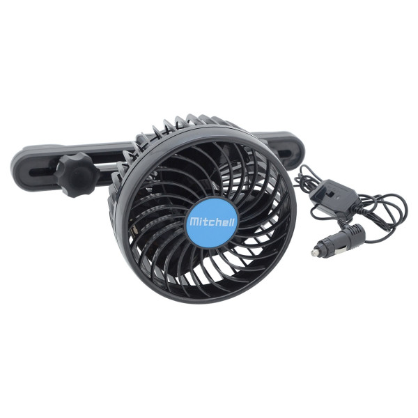 Compass Ventilátor MITCHELL 12V na opěrku hlavy