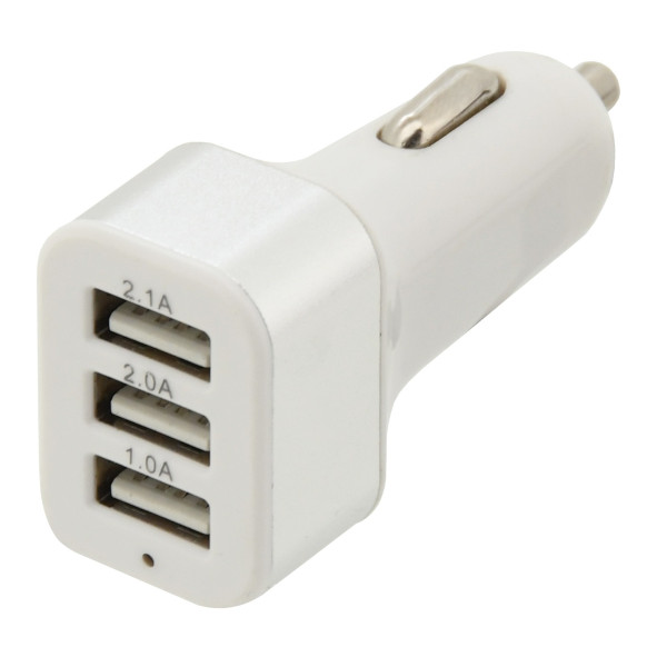 Compass Zástrčka 3xUSB 5V/2100mA 12/24V