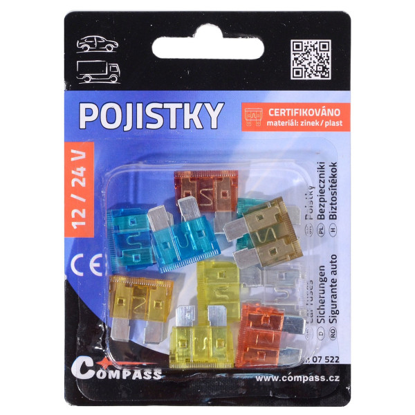 Compass Pojistky nožové 10 ks