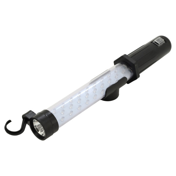 Compass Svítilna montážní 27+7LED nabíjecí 12/230V Li-on 1200mAh