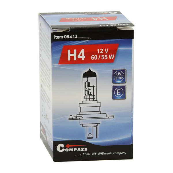 Compass Žárovka 12V H4 60/55W P43t box